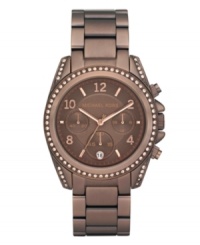 Treat yourself to dessert everyday with this rich Blair watch by Michael Kors. Treat yourself to dessert everyday with this rich Blair watch by Michael Kors.