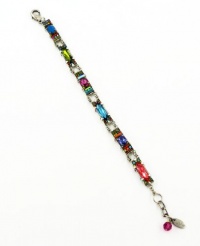 Firefly Dolce Vita Multi Color Mosiac Austrian Swarovski Crystal Narrow Bracelet Firefly Dolce Vita Multi Color Mosiac Austrian Swarovski Crystal Narrow Bracelet