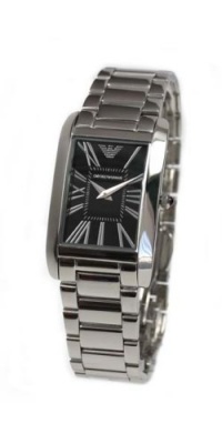 Armani Super Slim Black Dial Women's watch #AR2054 Armani Super Slim Black Dial Women's watch #AR2054