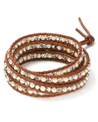 Ready made for the June babe: Chan Luu puts a personal spin on its signature leather and precious stone wrap bracelets with its birthstone collection. Ready made for the June babe: Chan Luu puts a personal spin on its signature leather and precious stone wrap bracelets with its birthstone collection.