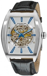 Stuhrling Original Men's 182C3.33152 Leisure Millennia Master Automatic Skeleton Silver Tone Watch Set Stuhrling Original Men's 182C3.33152 Leisure Millennia Master Automatic Skeleton Silver Tone Watch Set