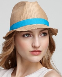 Aqua Paper Fedora Aqua Paper Fedora