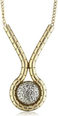 Low Luv by Erin Wasson Shell and Lava Stone Pendant Necklace Low Luv by Erin Wasson Shell and Lava Stone Pendant Necklace