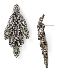 Elizabeth Cole Bacall Swarovski Crystal Earrings Elizabeth Cole Bacall Swarovski Crystal Earrings