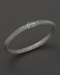 Intricately woven sterling silver from the John Hardy Chain collection. Intricately woven sterling silver from the John Hardy Chain collection.