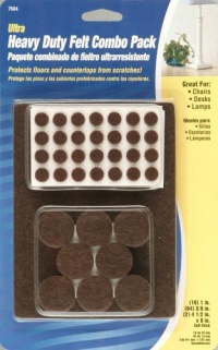 Waxman 7604 Home-Helper Felt Combo Pack, Brown Waxman 7604 Home-Helper Felt Combo Pack, Brown