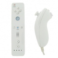 Remote + Nunchuk Nunchuck Controller Combo Set Bundle for Nintendo Wii (Bulk Packaging) Remote + Nunchuk Nunchuck Controller Combo Set Bundle for Nintendo Wii (Bulk Packaging)