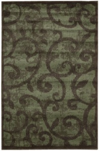 Nourison Interpretations Brown Geometric 3.6-Feet by 5.6-Feet Polyacrylic Area Rug Nourison Interpretations Brown Geometric 3.6-Feet by 5.6-Feet Polyacrylic Area Rug