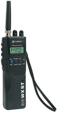Cobra HH 38 WX ST 4-Mile 40-Channel CB Radio Cobra HH 38 WX ST 4-Mile 40-Channel CB Radio