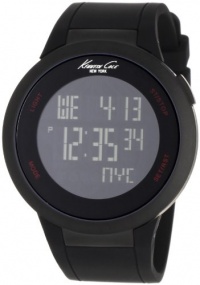 Kenneth Cole New York Unisex KC1640 Digital Black Screen Dial Watch Kenneth Cole New York Unisex KC1640 Digital Black Screen Dial Watch