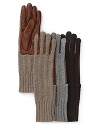 Labonia blends cable-knit cashmere with buttery leather for gloves that elevate your outdoor style. Labonia blends cable-knit cashmere with buttery leather for gloves that elevate your outdoor style.
