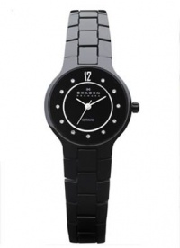 Skagen Women's SK572SBXBC Ceramic Black Dial Watch Skagen Women's SK572SBXBC Ceramic Black Dial Watch