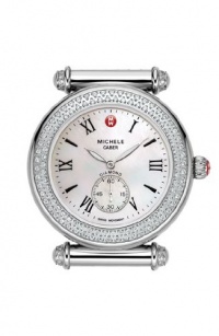 Michele Women's 'Caber' Diamond Accented Two-tone Watch Michele Women's 'Caber' Diamond Accented Two-tone Watch