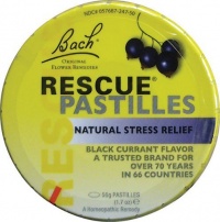Rescue Pastilles Black Currant 50 Grams Rescue Pastilles Black Currant 50 Grams