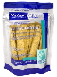 C.E.T. HEXtra Premium Oral Hygiene Chews with Chlorhexidine, Petite/Small Dogs, 30 Chews C.E.T. HEXtra Premium Oral Hygiene Chews with Chlorhexidine, Petite/Small Dogs, 30 Chews