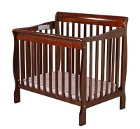 Dream On Me 3 in 1 Aden Convertible Mini Crib, Espresso Dream On Me 3 in 1 Aden Convertible Mini Crib, Espresso