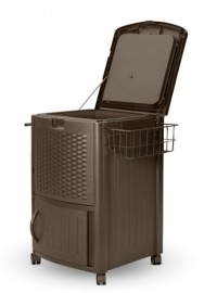 Suncast DCCW3000 Resin Wicker Cooler Suncast DCCW3000 Resin Wicker Cooler
