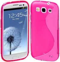 Cimo S-Line Back Flexible Cover TPU Case for Samsung Galaxy S III S3 (AT&T, T-Mobile, Sprint, Verizon, US Cellular, International) - Pink Cimo S-Line Back Flexible Cover TPU Case for Samsung Galaxy S III S3 (AT&T, T-Mobile, Sprint, Verizon, US Cellular, International) - Pink