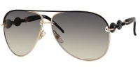 Gucci GG4225/S Sunglasses - 0WPO Shiny Black (AE Dark Gray Ochre Lens) - 63mm Gucci GG4225/S Sunglasses - 0WPO Shiny Black (AE Dark Gray Ochre Lens) - 63mm