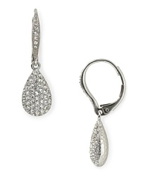 Nadri's silver and crystal earrings make a strong case for sparkle. In a teardrop shape, this pair lends easy glamour to silky soiree dresses. Nadri's silver and crystal earrings make a strong case for sparkle. In a teardrop shape, this pair lends easy glamour to silky soiree dresses.