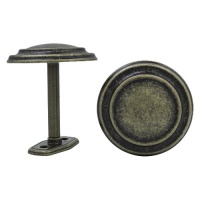 Levolor Medallion Drapery Holdbacks, Pair of 2, Antique Brass Levolor Medallion Drapery Holdbacks, Pair of 2, Antique Brass