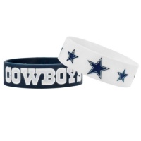 NFL Dallas Cowboys Bulky Bandz Bracelet 2-Pack NFL Dallas Cowboys Bulky Bandz Bracelet 2-Pack