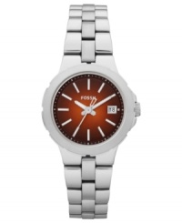 A striking Sylvia collection watch from Fossil with a bold red dial. A striking Sylvia collection watch from Fossil with a bold red dial.