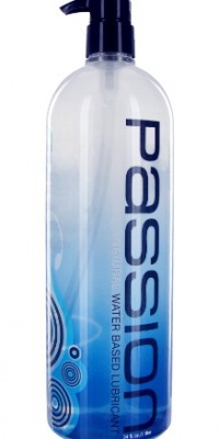 Passion Lubes, Natural Water-Based Lubricant, 34 Fluid Ounce Passion Lubes, Natural Water-Based Lubricant, 34 Fluid Ounce