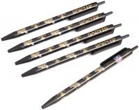 NFL New Orleans Saints Disposable Black Ink Click Pens, 5-Pack NFL New Orleans Saints Disposable Black Ink Click Pens, 5-Pack