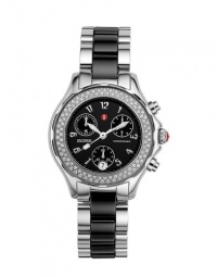 Michele Women's MWW12C000003 Tahitian Diamond Bezel Chronograph Watch Michele Women's MWW12C000003 Tahitian Diamond Bezel Chronograph Watch