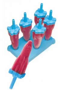 Tovolo Blue Rocket Pops, Set of 6 Tovolo Blue Rocket Pops, Set of 6
