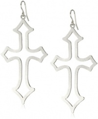 Dogeared Jewels & Gifts Always Beautiful Sterling Silver-Plated Cross Earrings Dogeared Jewels & Gifts Always Beautiful Sterling Silver-Plated Cross Earrings