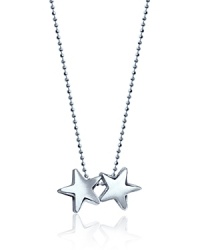 What's your sign? This beautifully rendered Twin Stars pendant necklace will help your stars align in polished sterling silver. What's your sign? This beautifully rendered Twin Stars pendant necklace will help your stars align in polished sterling silver.