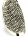 Judith Jack Sterling Silver and Marcasite Oval Ring Size 8