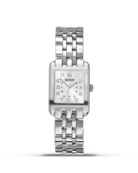 The Rectangular Alliance weaves a treasured style together with modern details. Analog quartz movement and an anti-reflective sapphire crystal. The Rectangular Alliance weaves a treasured style together with modern details. Analog quartz movement and an anti-reflective sapphire crystal.