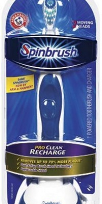 Spinbrush Pro Recharge Battery Powered Toothbrush Spinbrush Pro Recharge Battery Powered Toothbrush