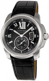 Cartier Men's W7100014 Calibre de Cartier Steel Automatic Watch Cartier Men's W7100014 Calibre de Cartier Steel Automatic Watch