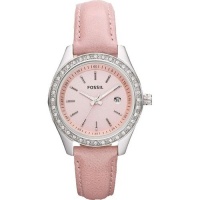 Fossil Stella Mini Leather Watch - Pink Fossil Stella Mini Leather Watch - Pink