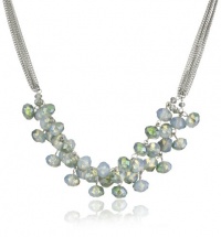 Kenneth Cole New York Urban Lucite Faceted Bead Frontal Necklace Kenneth Cole New York Urban Lucite Faceted Bead Frontal Necklace
