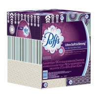 Puffs Ultra Soft & Strong Facial Tissues; 6 Family Boxes; 124 Tissues per Box Puffs Ultra Soft & Strong Facial Tissues; 6 Family Boxes; 124 Tissues per Box