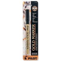 Pilot Gold Ink Permanent Marker, Extra Fine Point (41500) Pilot Gold Ink Permanent Marker, Extra Fine Point (41500)