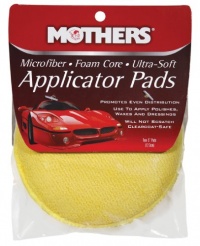 MOTHERS 156501 Yellow Microfiber Ultra-Soft Applicator Pad (Two 5 Pads) MOTHERS 156501 Yellow Microfiber Ultra-Soft Applicator Pad (Two 5 Pads)