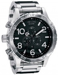 TEST Nixon The 51-30 Chrono Watch,One Size,Black TEST Nixon The 51-30 Chrono Watch,One Size,Black