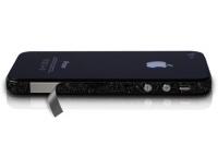 AT&T iPhone 4 Sparkling Glitter Vinyl Antenna Wrap, Mystery Black AT&T iPhone 4 Sparkling Glitter Vinyl Antenna Wrap, Mystery Black