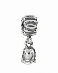 Add instant movement to your PANDORA bracelet with this sterling silver dangling tulip charm. Add instant movement to your PANDORA bracelet with this sterling silver dangling tulip charm.