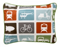 DwellStudio Transportation Tailored Single Sham, Multi DwellStudio Transportation Tailored Single Sham, Multi