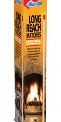 Diamond Long Reach Match Box 75 Count Diamond Long Reach Match Box 75 Count