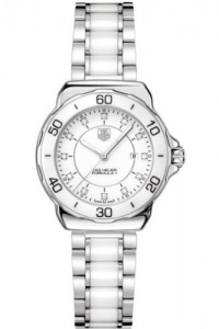 Tag Heuer Women's WAH1315.BA0868 Formula 1 White Dial Dress Watch Tag Heuer Women's WAH1315.BA0868 Formula 1 White Dial Dress Watch
