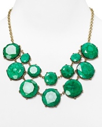More is major on this Aqua necklace, which features an elegant cascade of colorful cabochon stones. It's our favorite new season layering piece. More is major on this Aqua necklace, which features an elegant cascade of colorful cabochon stones. It's our favorite new season layering piece.