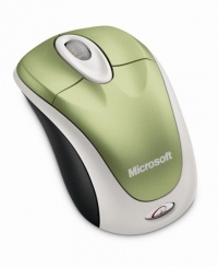 Microsoft Wireless Notebook Optical Mouse 3000 - Aloe Green Microsoft Wireless Notebook Optical Mouse 3000 - Aloe Green
